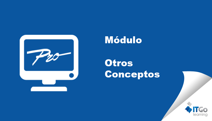 Módulo Otros conceptos